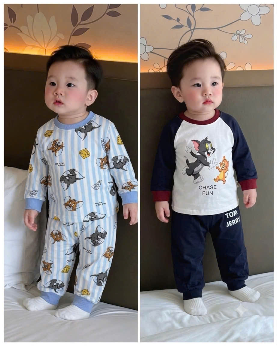 GOM C361 - SET 2 BỘ TOM JERRY BÉ TRAI /