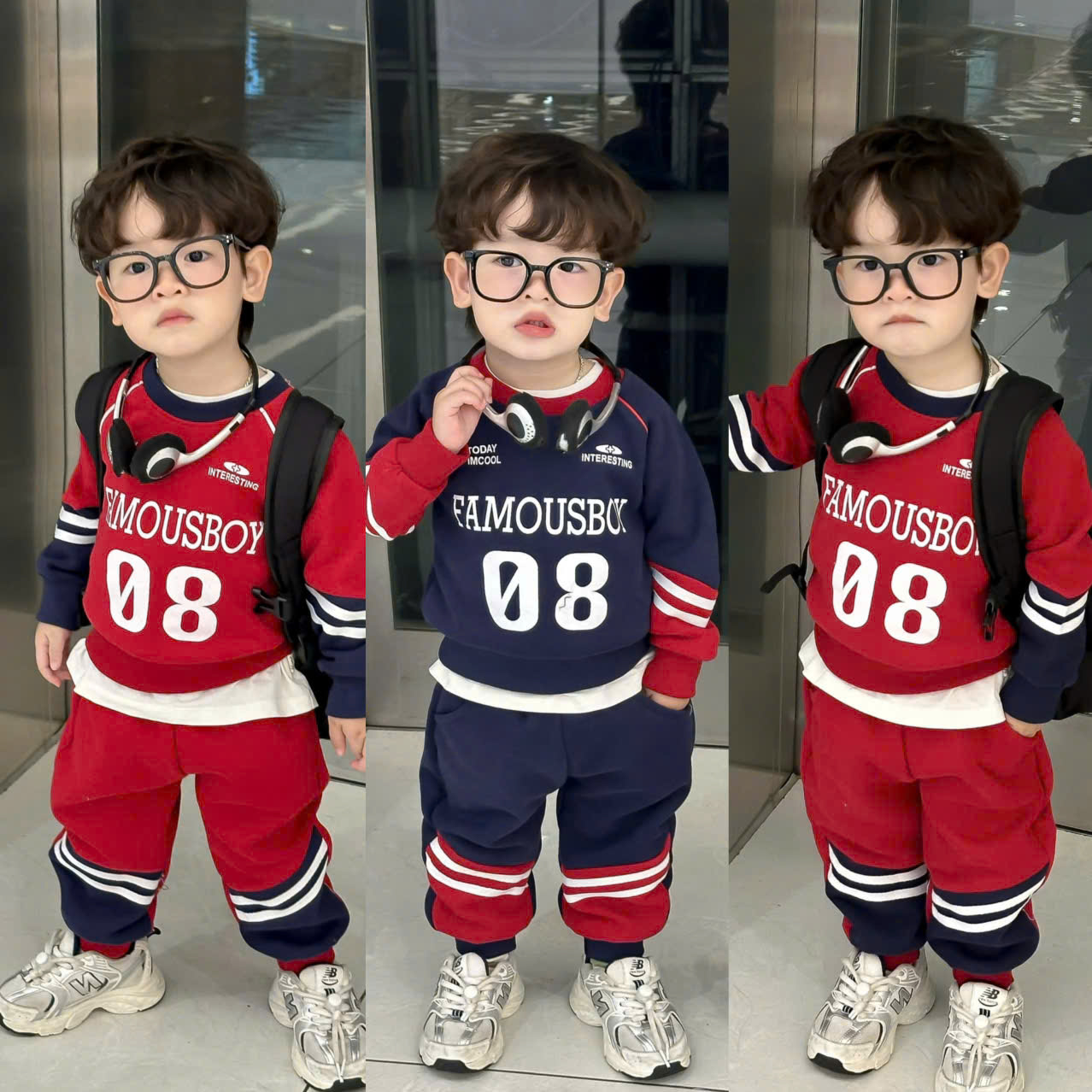 A246 - SET BỘ NỈ FAMOUS BOY 08
