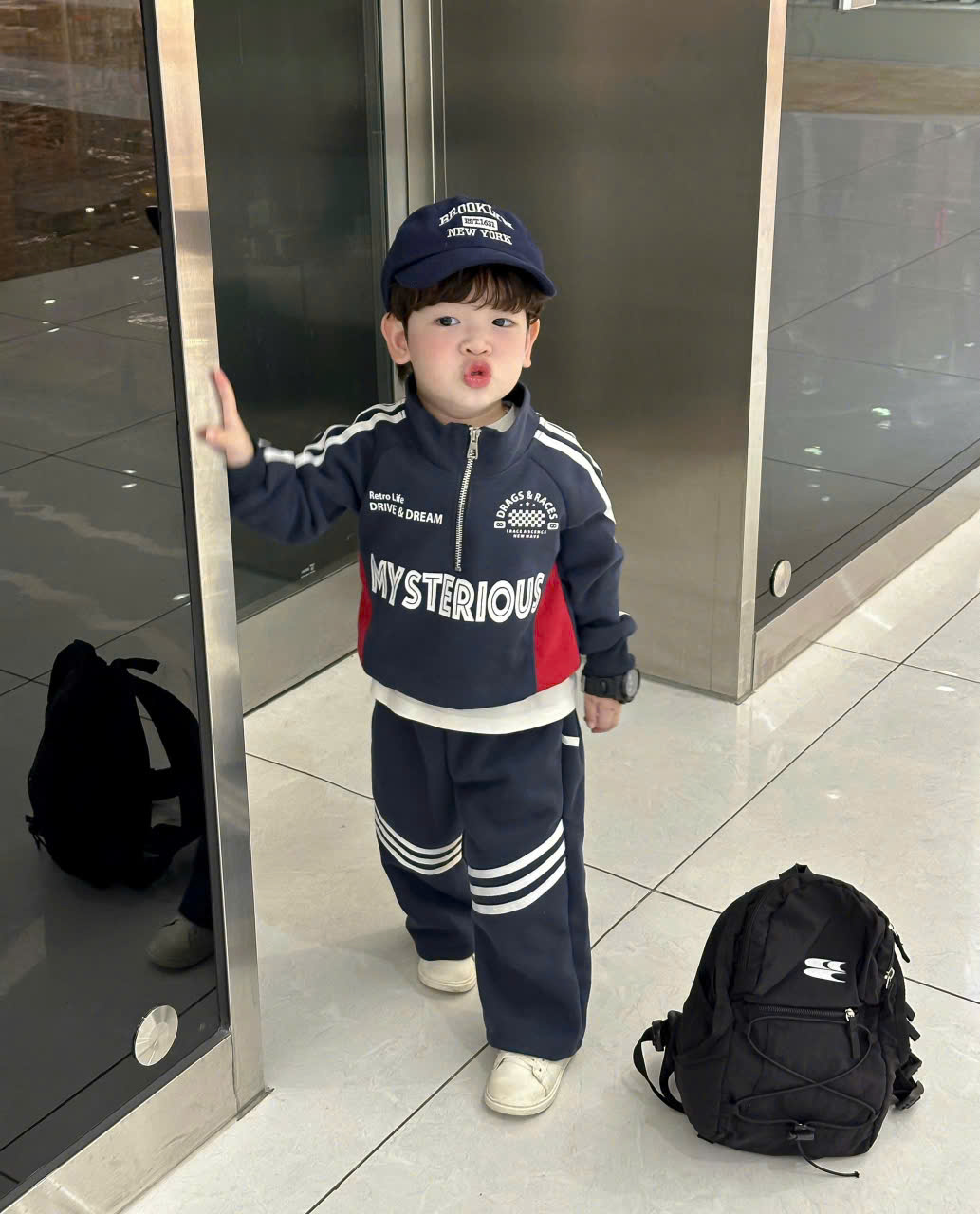 XẢ A255 - SET BỘ NỈ MYSTERIOUS PHỐI MÀU THỂ THAO