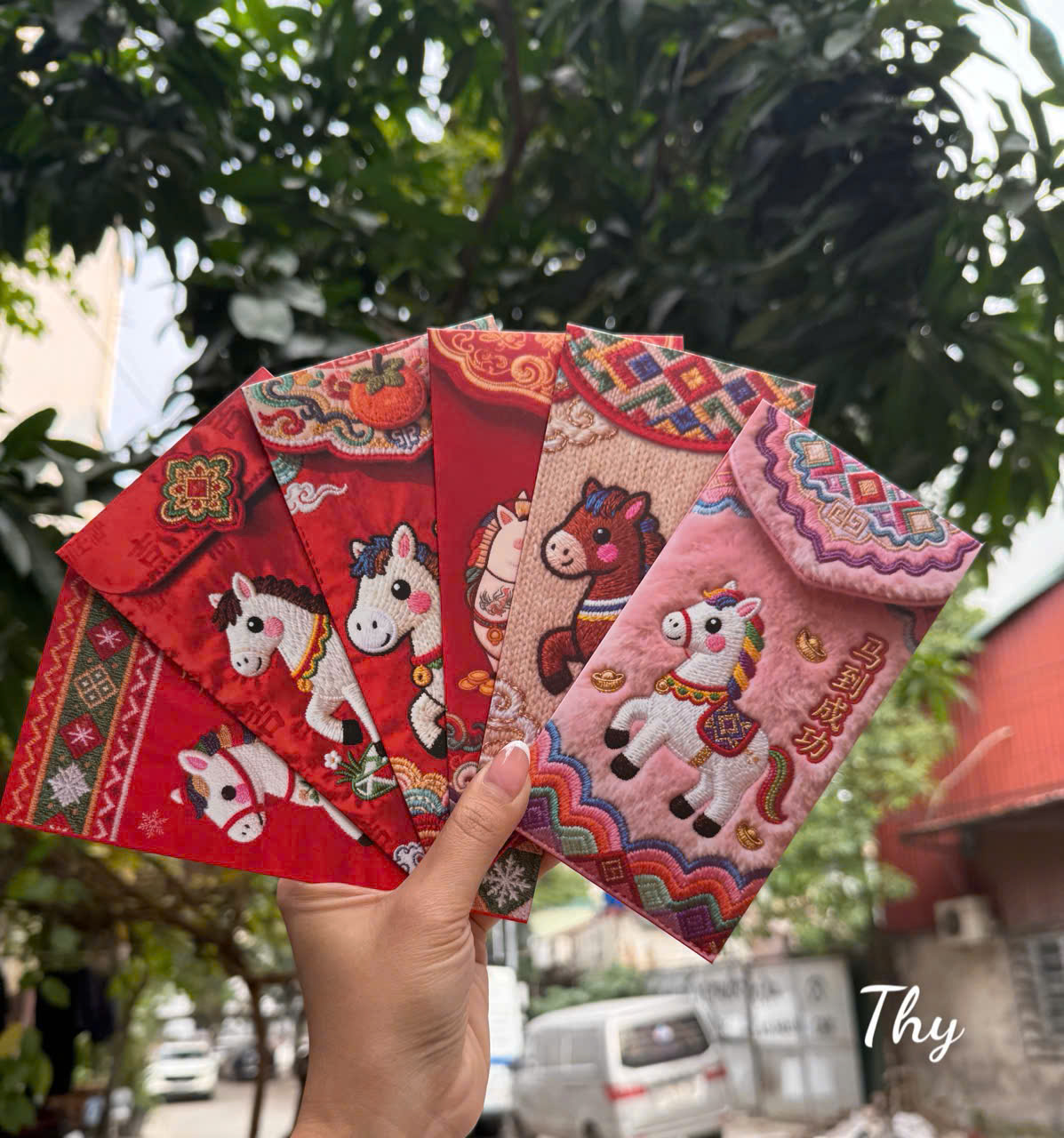 XẢ A293 - COMBO 60 BAO LÌ XÌ NGỰA