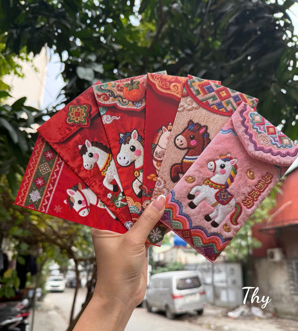 XẢ A293 - COMBO 60 BAO LÌ XÌ NGỰA