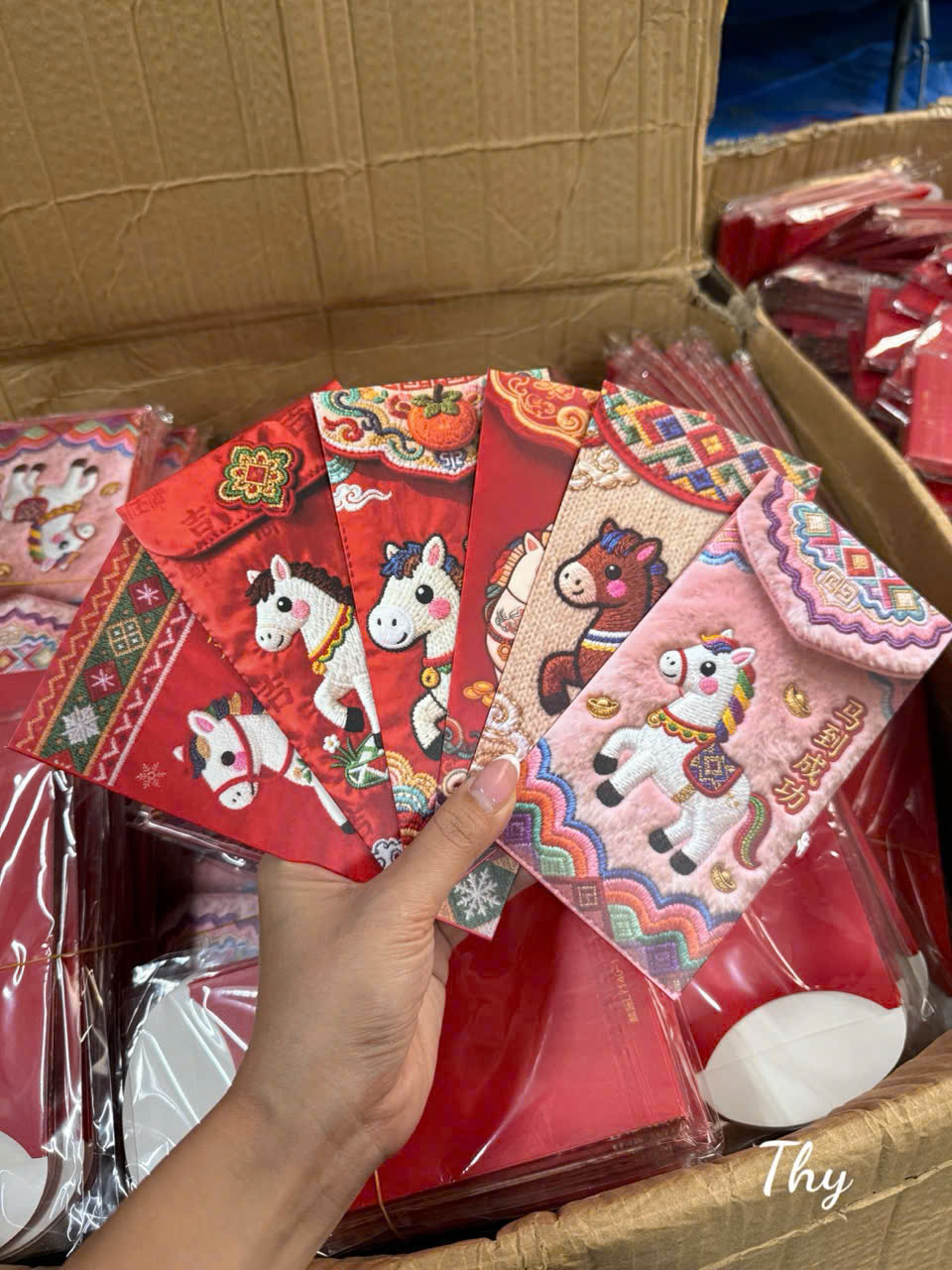 XẢ A293 - COMBO 60 BAO LÌ XÌ NGỰA