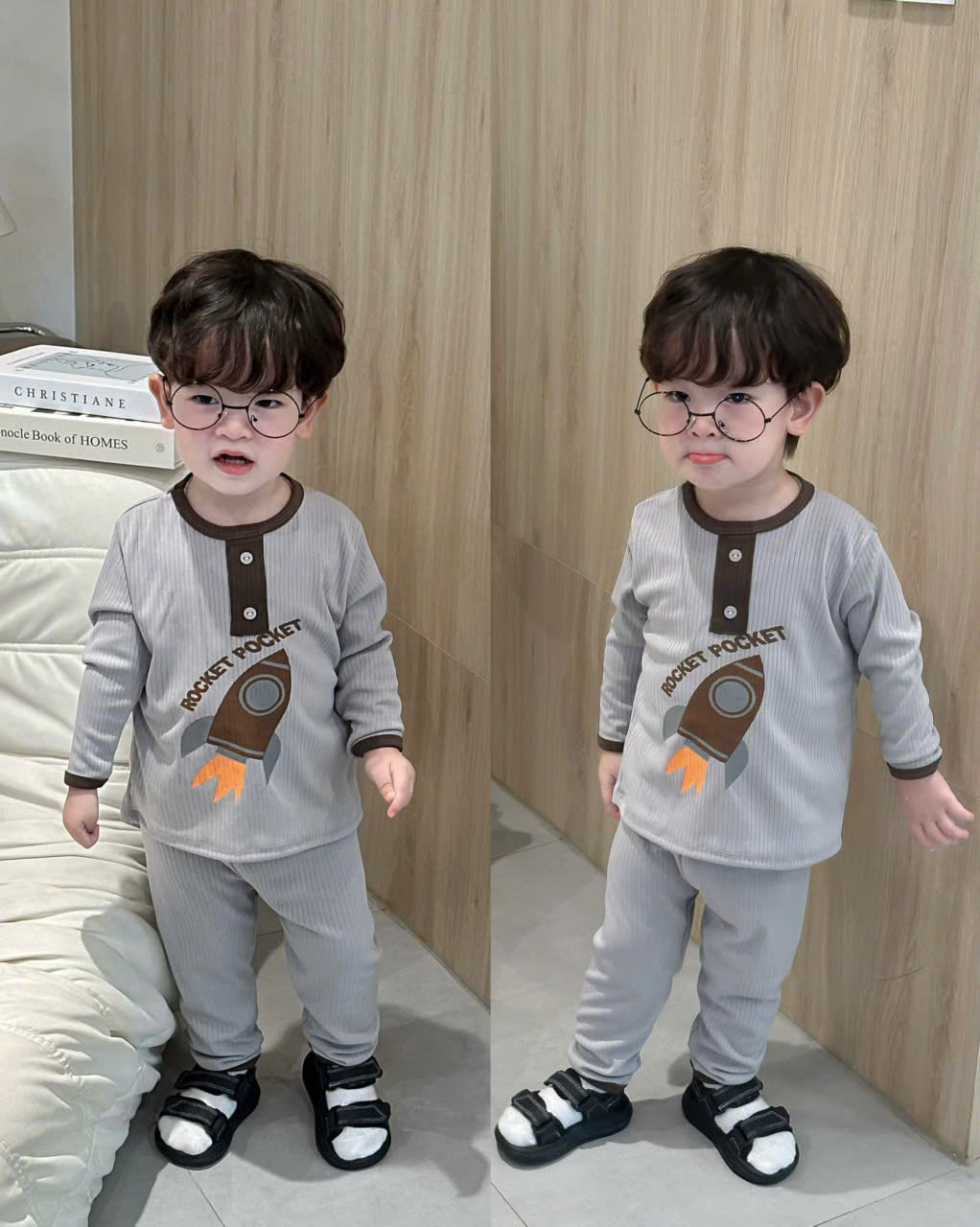 XẢ A639 - SET 2 BỘ LEN ĐŨA VŨ TRỤ