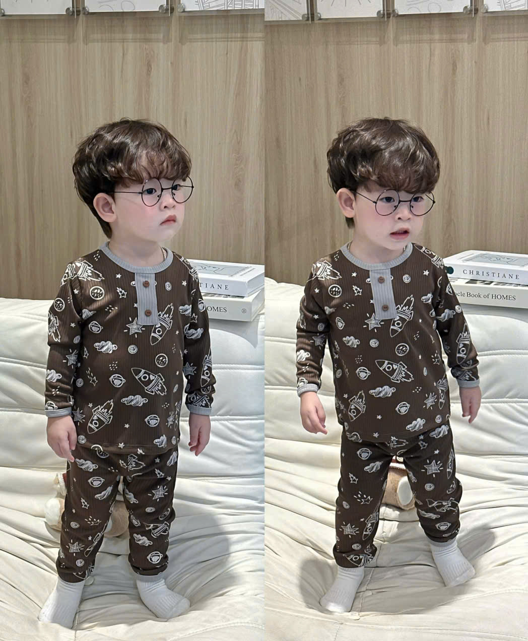 XẢ A639 - SET 2 BỘ LEN ĐŨA VŨ TRỤ
