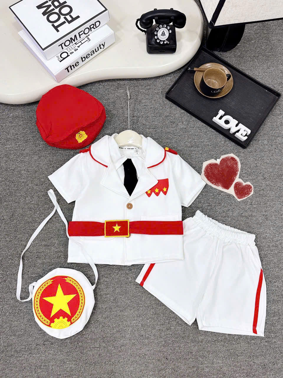 XẢ A917 - SET 7 CHI TIẾT TRẮNG BÉ TRAI BÉ GÁI