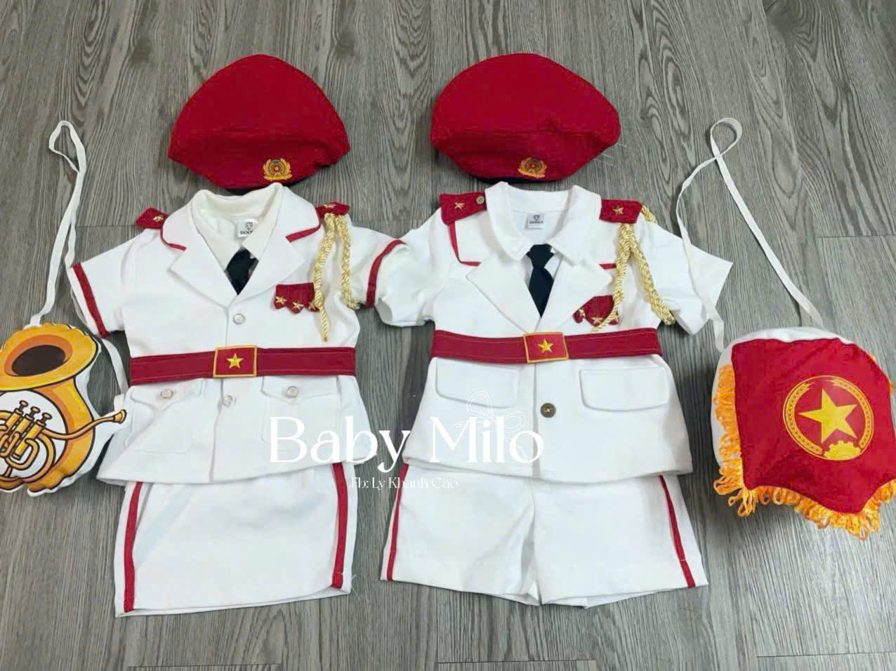 XẢ A917 - SET 7 CHI TIẾT TRẮNG BÉ TRAI BÉ GÁI