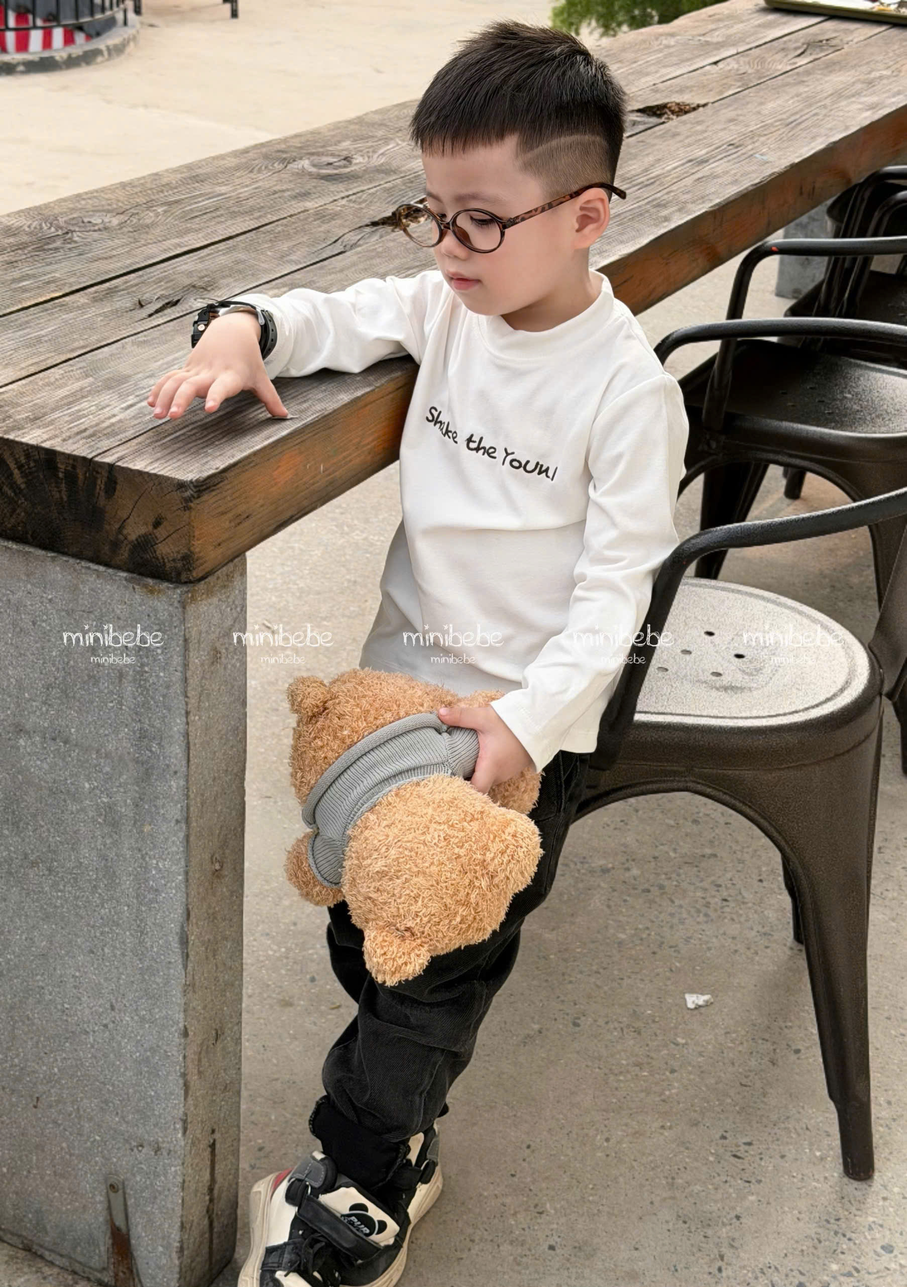 XẢ B139 - SET 3 ÁO GIỮ NHIỆT SHAKE NÂU ĐEN TRẮNG