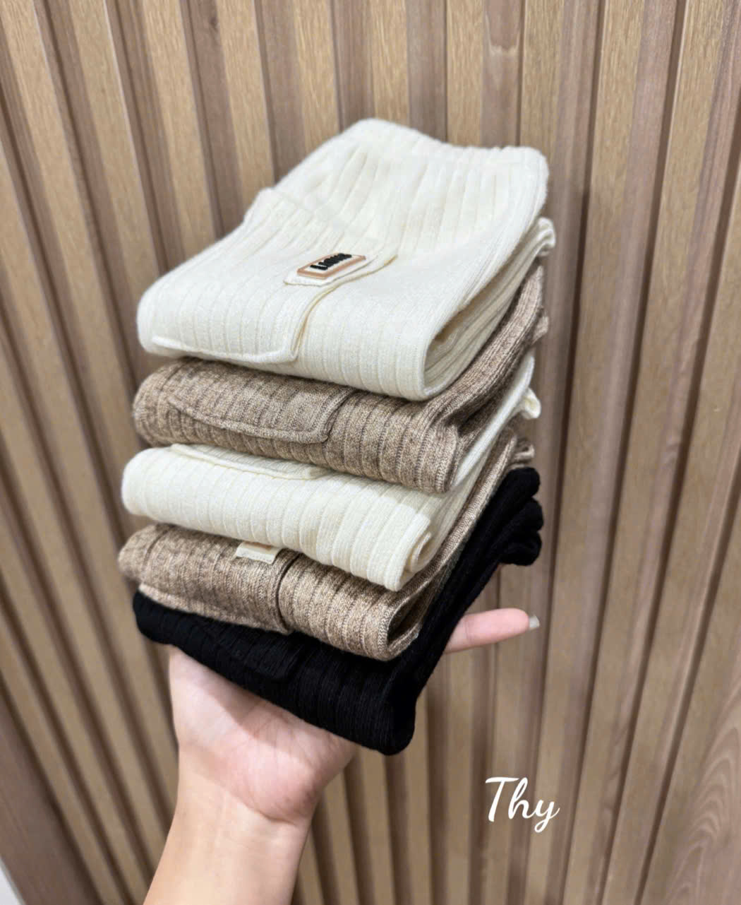 XẢ B269 - SET 3 QUẦN ỐNG ĐỨNG TĂM ĐŨA LÔNG THỎ
