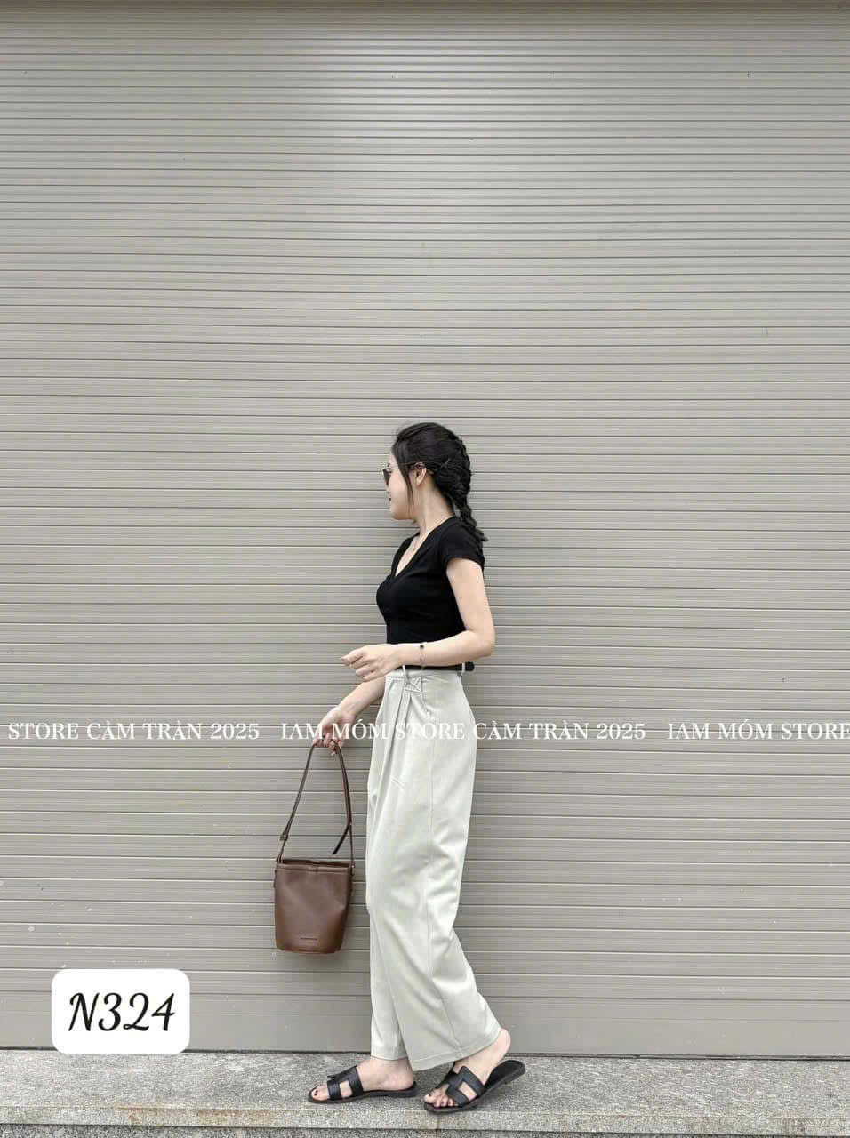 XẢ B577 - QUẦN SUÔNG VẢI ỐNG SIÊU ĐẸP
