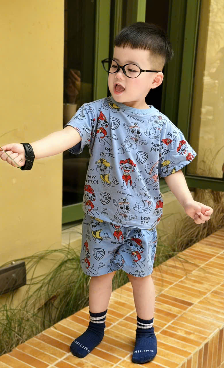 XẢ B863 - SET 2 BỘ CỨU HỘ TRẮNG XANH IN TRÀN