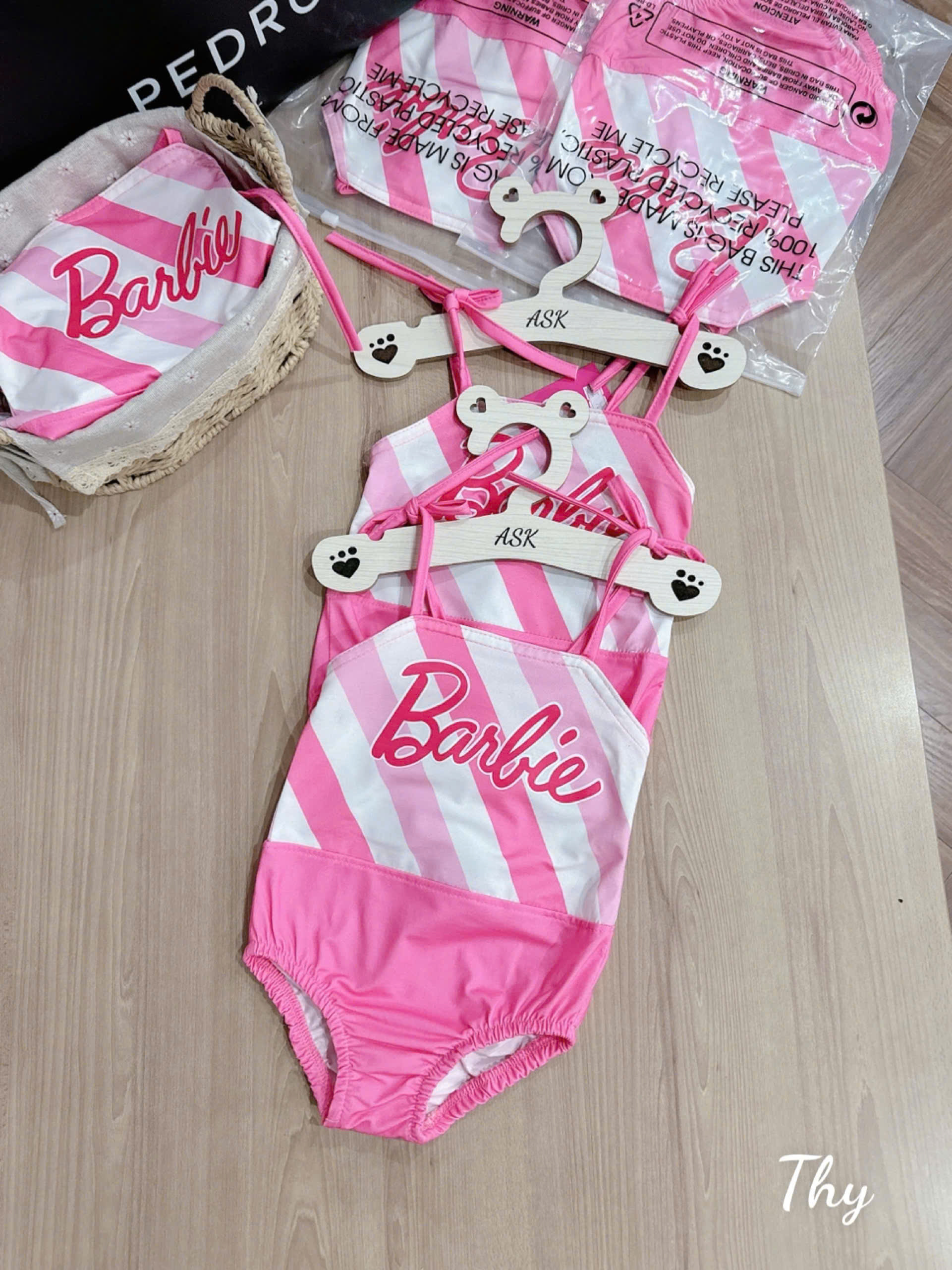 XẢ B875 - SWIMSUIT BÉ GÁI BARBIE