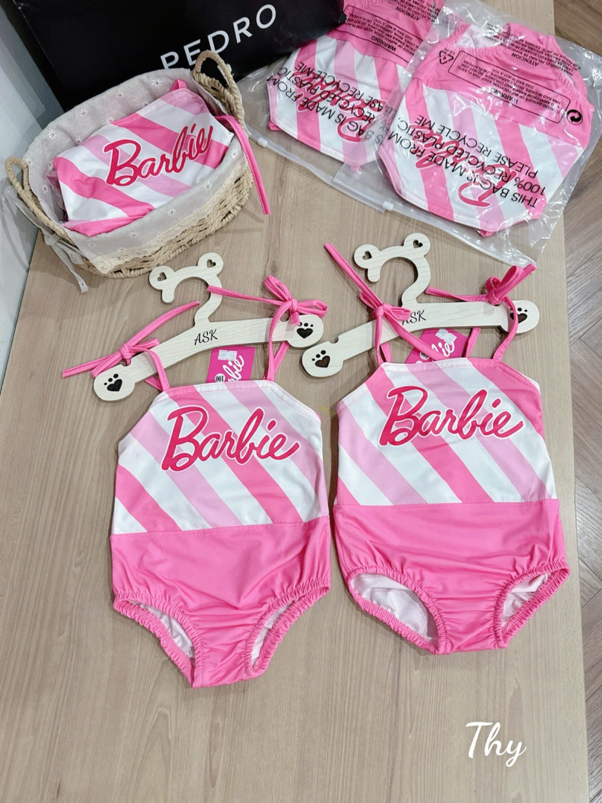 XẢ B875 - SWIMSUIT BÉ GÁI BARBIE