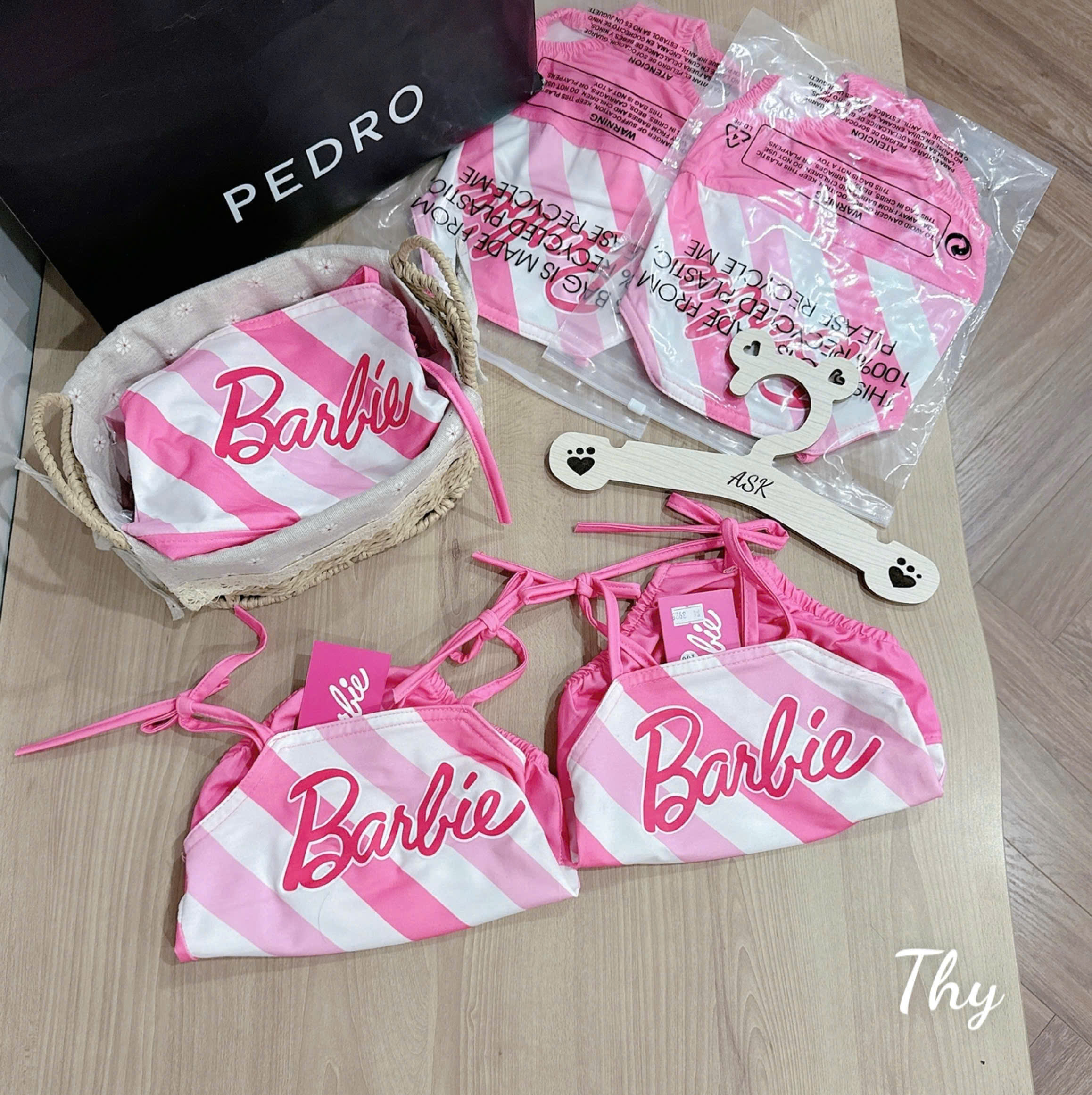 XẢ B875 - SWIMSUIT BÉ GÁI BARBIE