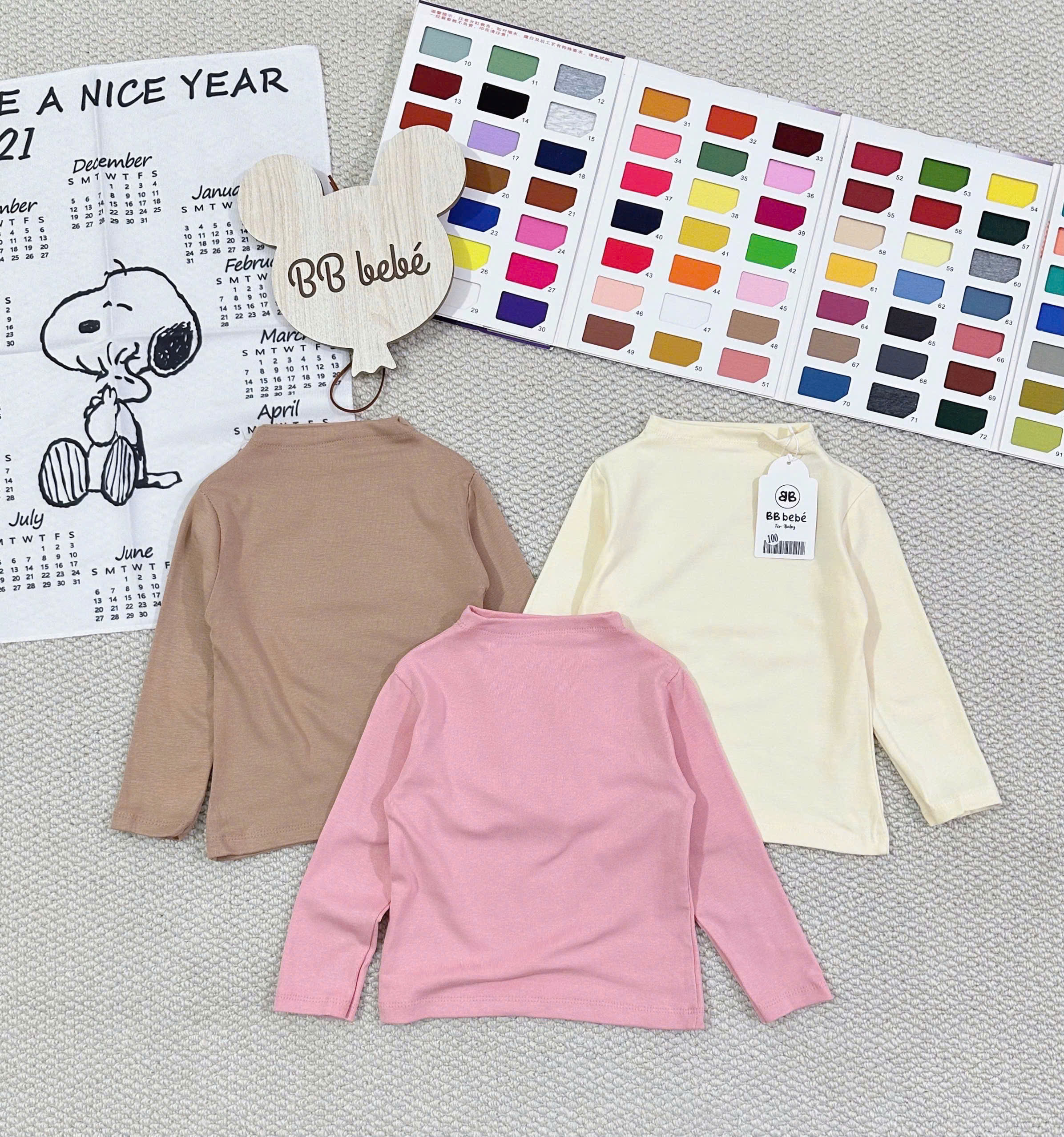 XẢ C184 - SET 3 ÁO ZIP GIỮ NHIỆT TRƠN GHI ĐEN HỒNG NÂU