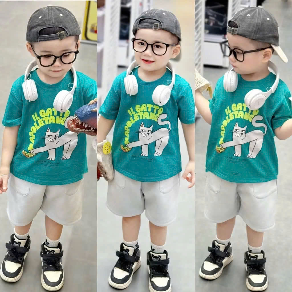 XẢ C382 - SET BỘ XANH GATTO BÉ TRAI
