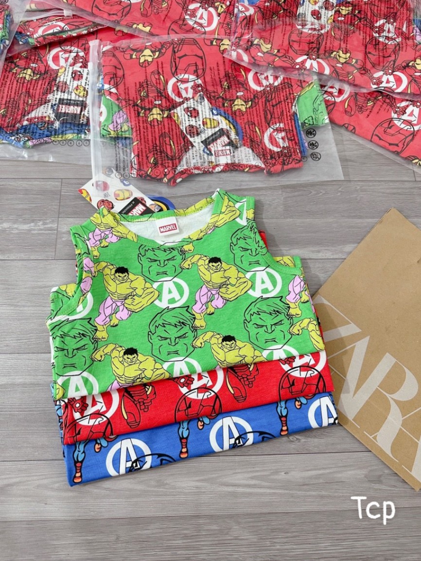 XẢ SET 3 ÁO BA LỖ SIÊU ANH HÙNG - A918
