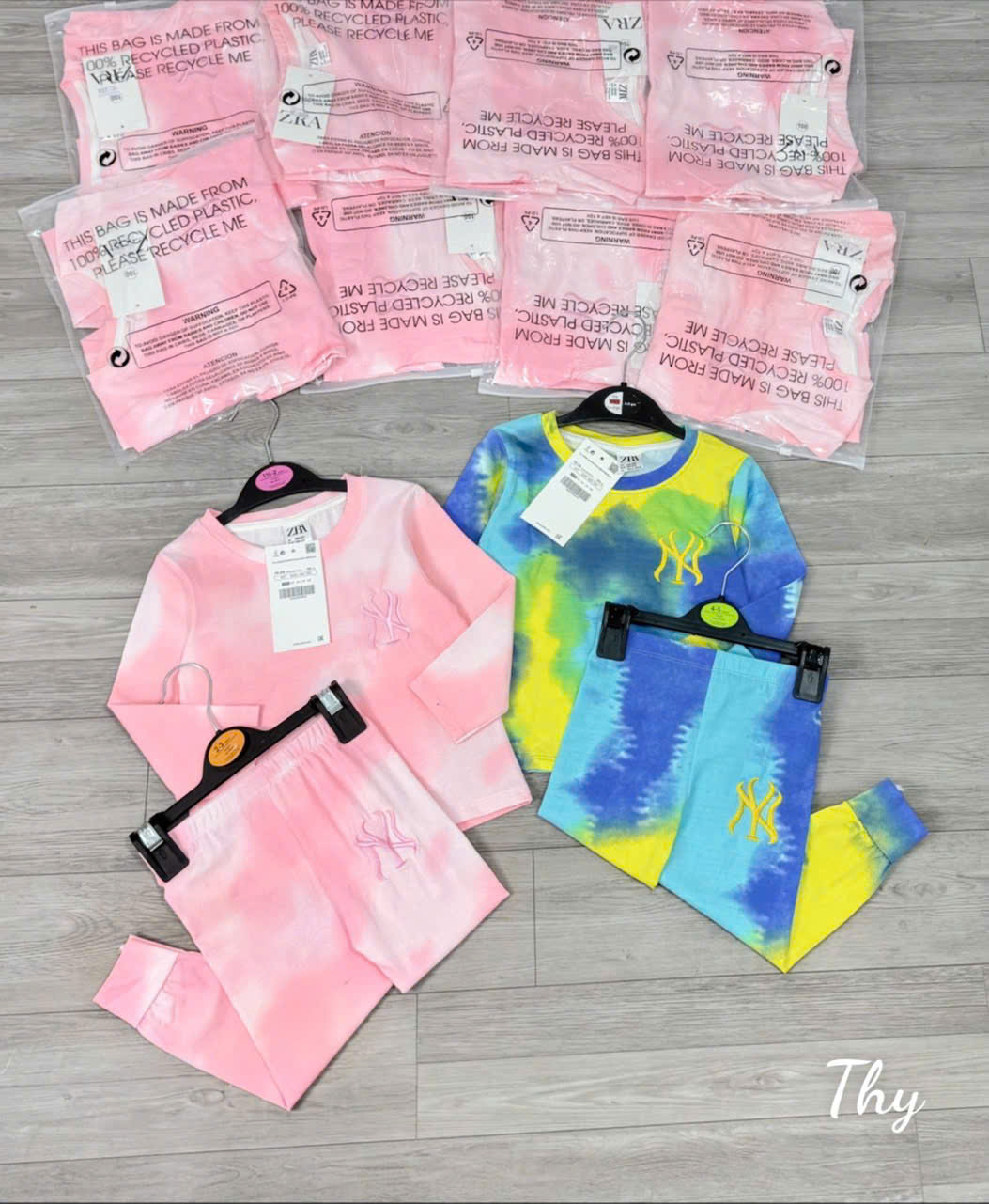 XẢ SET BỘ DÀI TAY LOANG N.Y 2 MÀU - A881