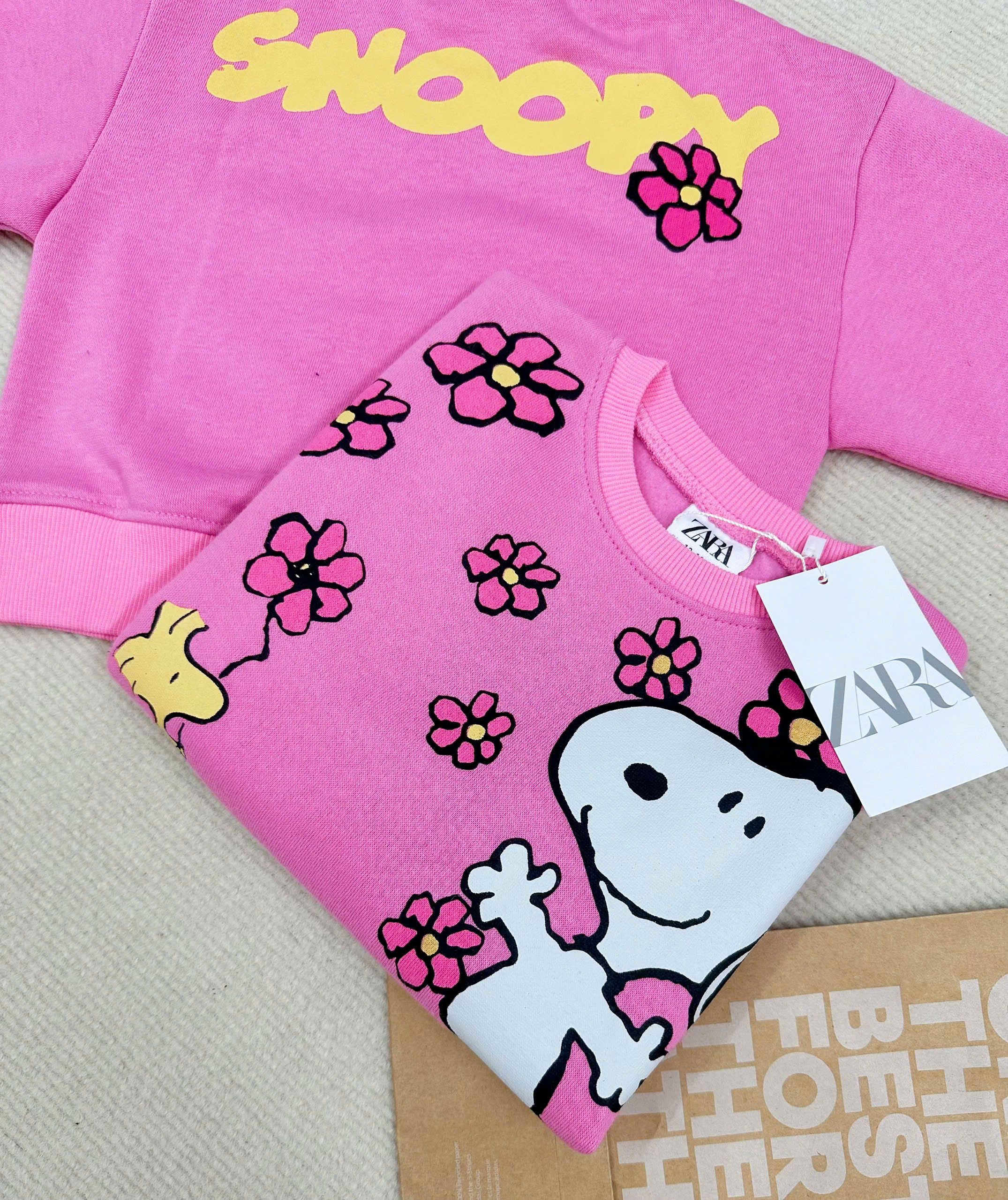 XẢ SET BỘ HỒNG SNOOPY BÉ GÁI - B963