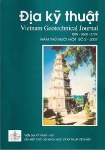 Tạp chí Địa kỹ thuật Số 2 - 2007