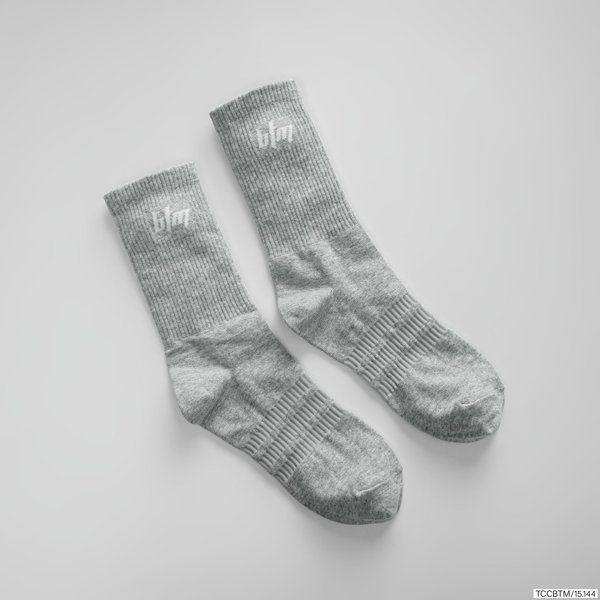 Vớ nam logo dệt BTM high socks