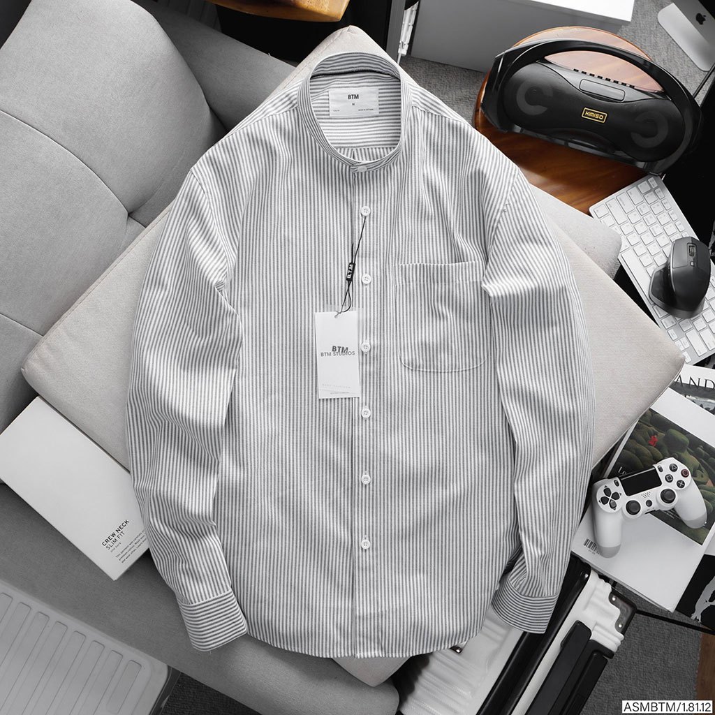 OXFORD MANDARIN SHIRT