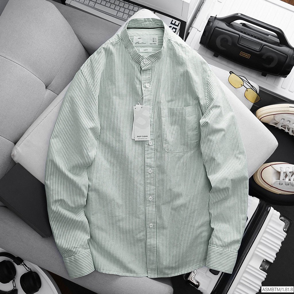 OXFORD MANDARIN SHIRT