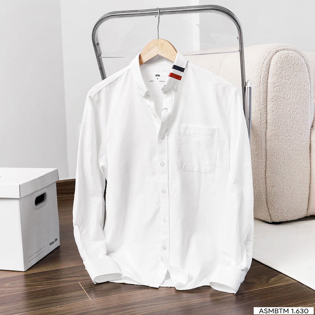 Áo sơ mi BTM Contrast Collar oxford dress shirt