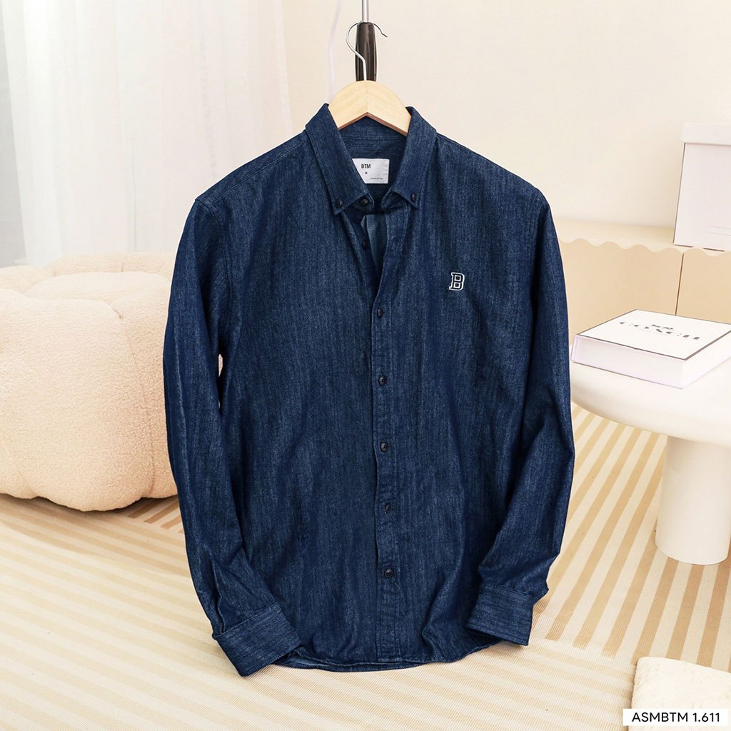 Áo Sơ Mi BTM Basic Button Denim Shirt