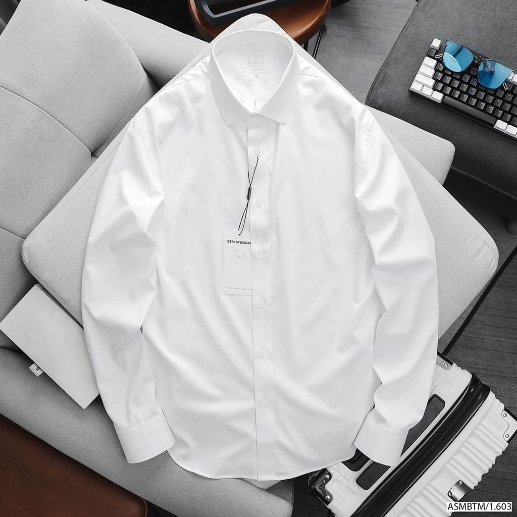 BTM basic modal smart shirt