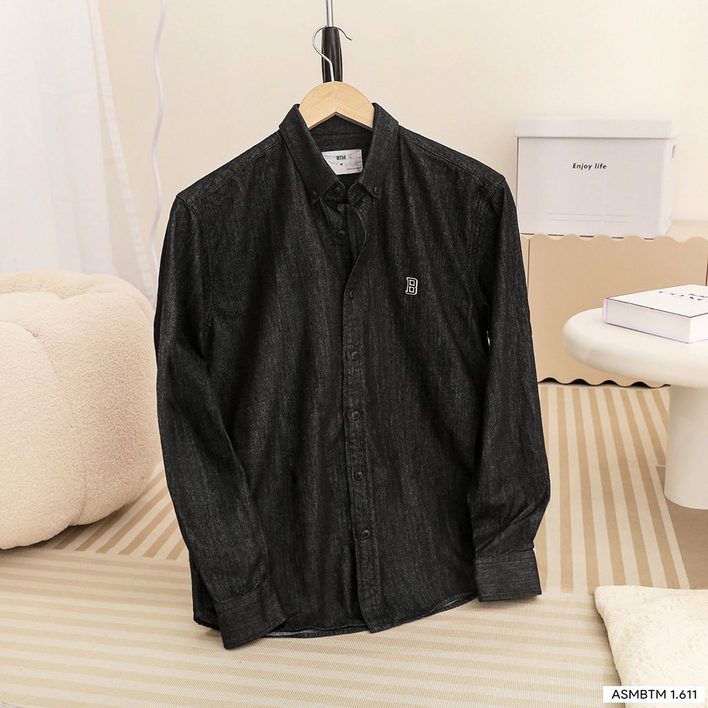 Áo Sơ Mi BTM Basic Button Denim Shirt