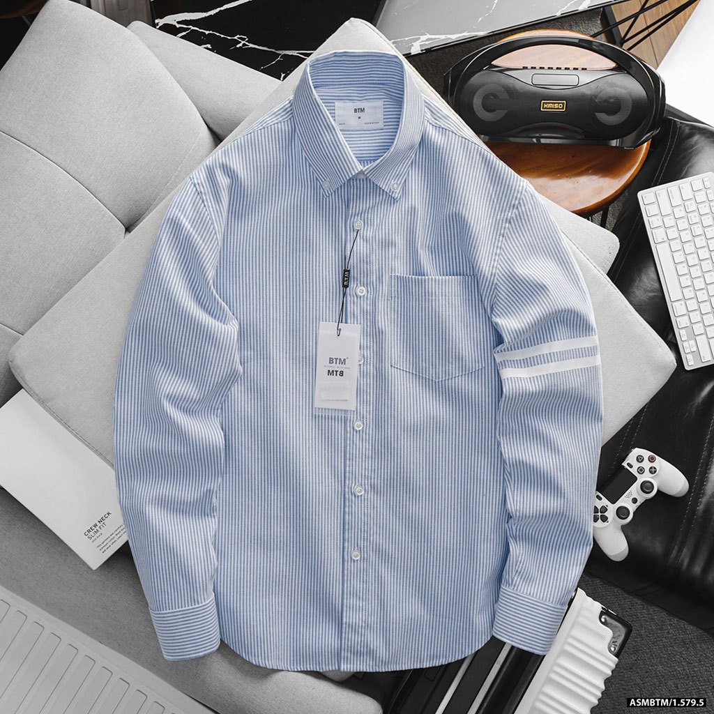 BTM Button Down Line Oxford