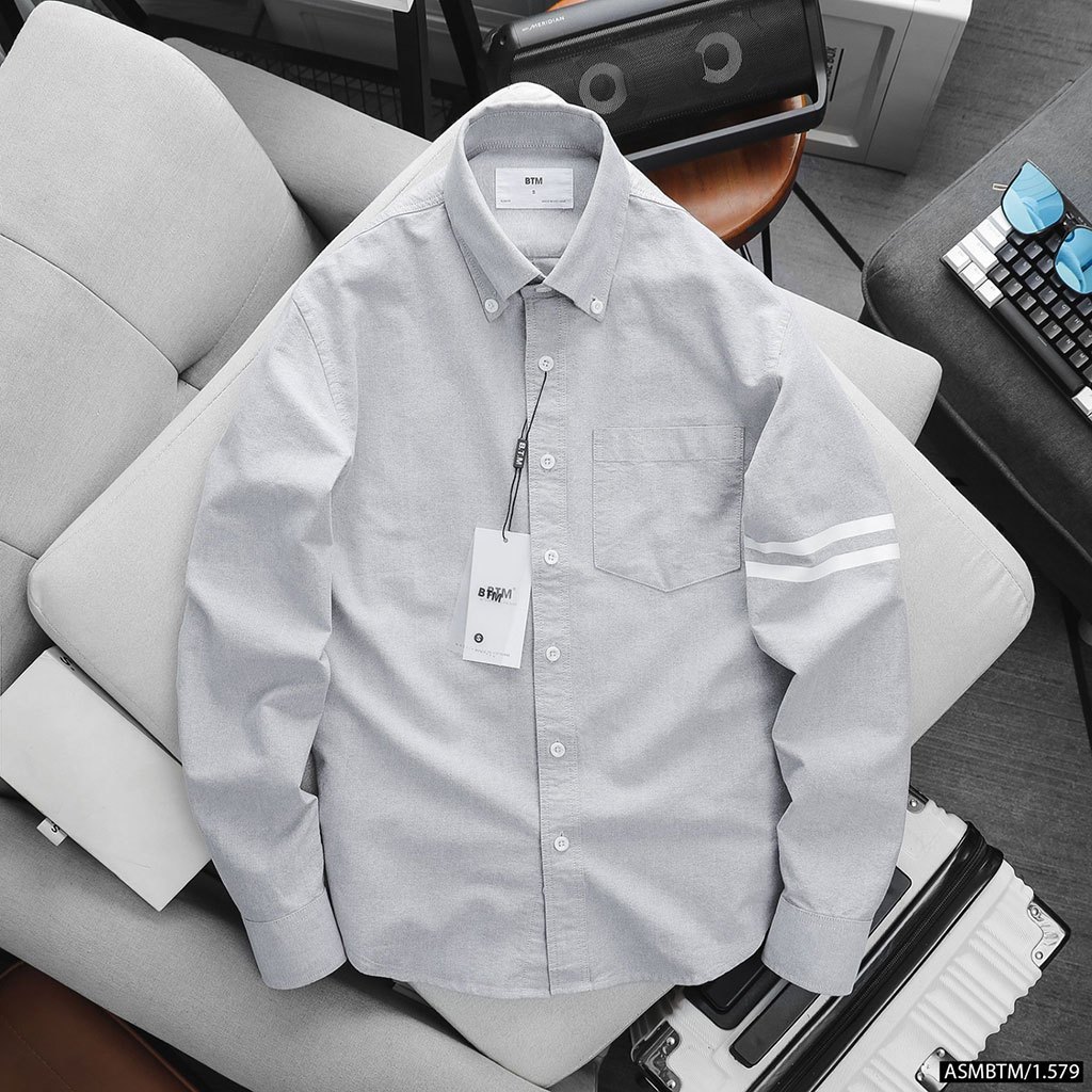 BTM Button Down Line Oxford