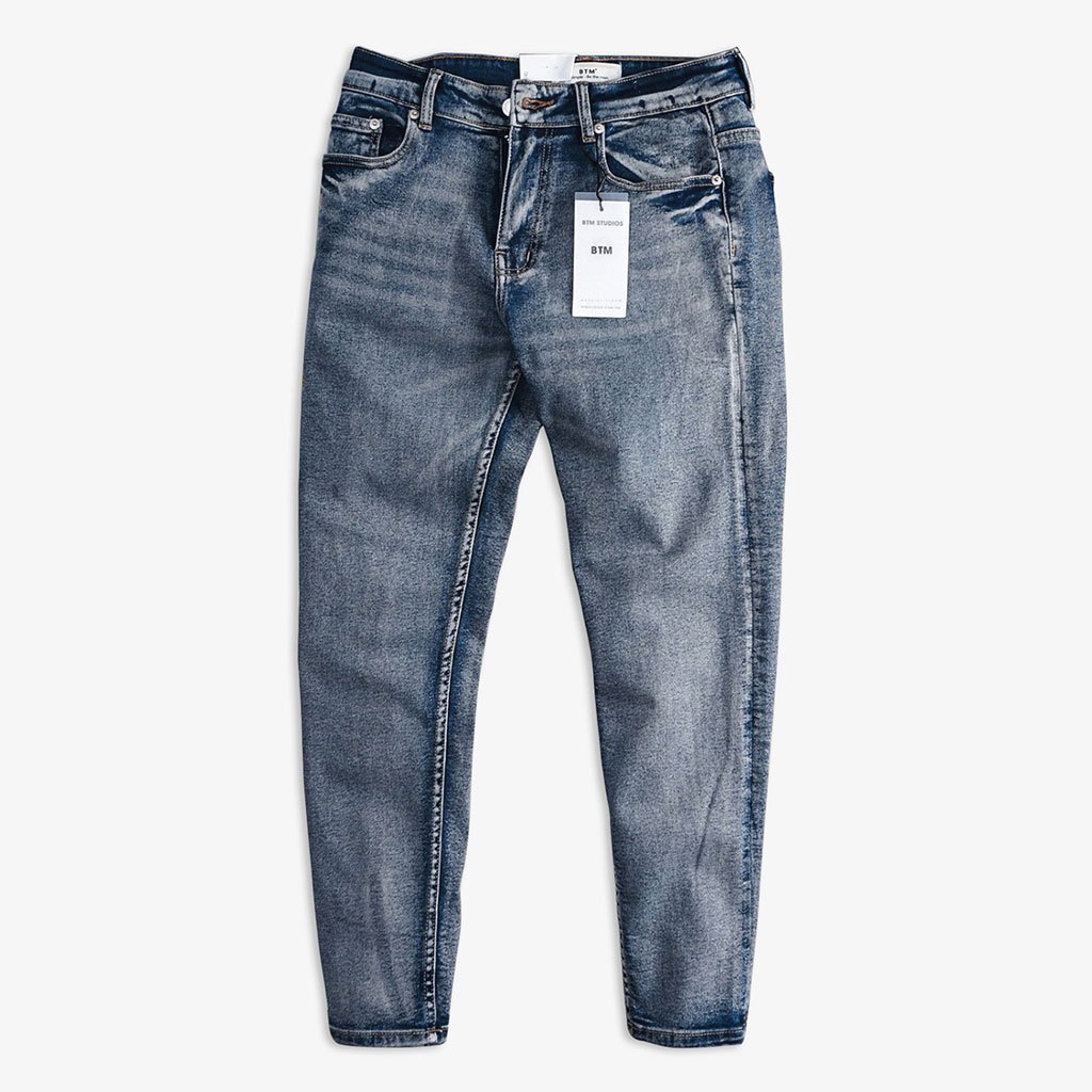 BTM Dusty Blue Wash Smart Jeans