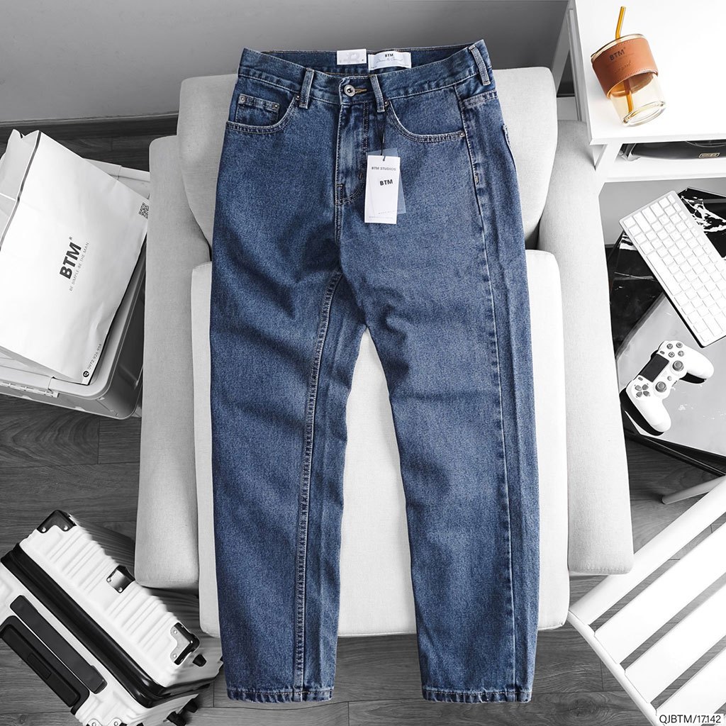 Quần Dài BTM Classic Straight Fit Jeans