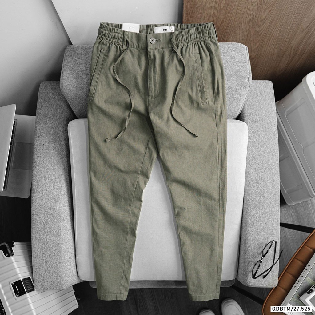 QD BTM CCHUN DRUT VẢI LINEN FABRIC PANTS