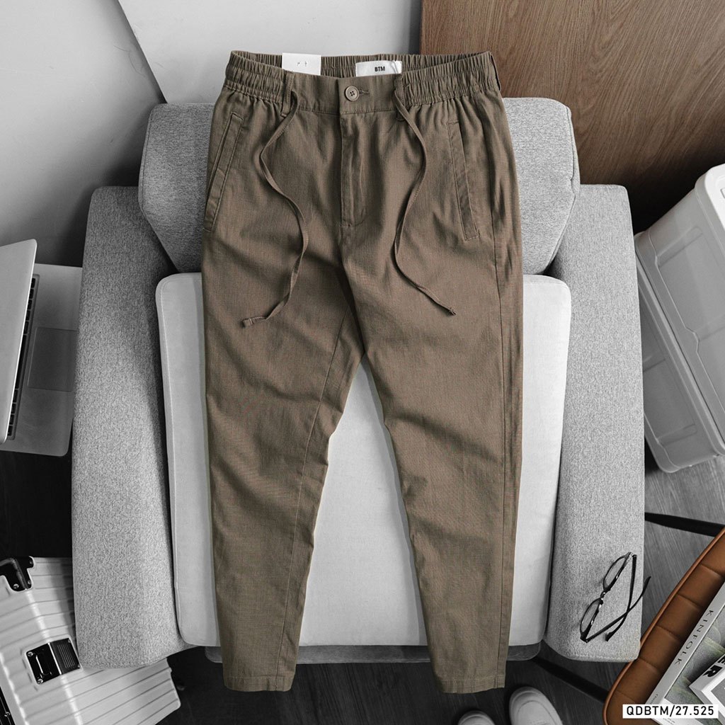 QD BTM CCHUN DRUT VẢI LINEN FABRIC PANTS