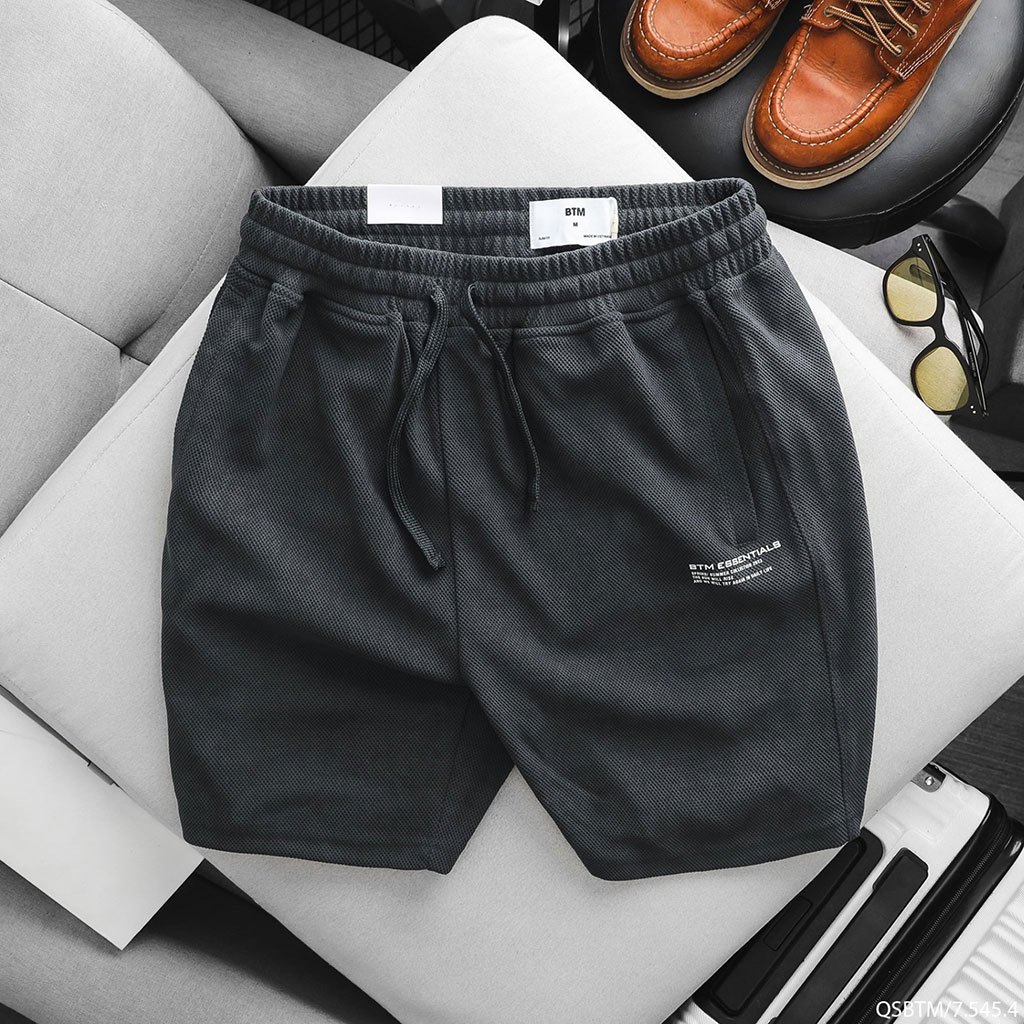 BTM Textured Logo Pique Short