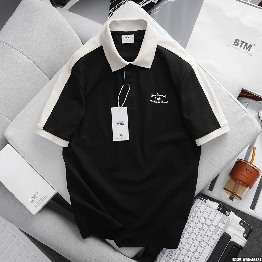 Áo Thun BTM Line Constrast Polo Shirt