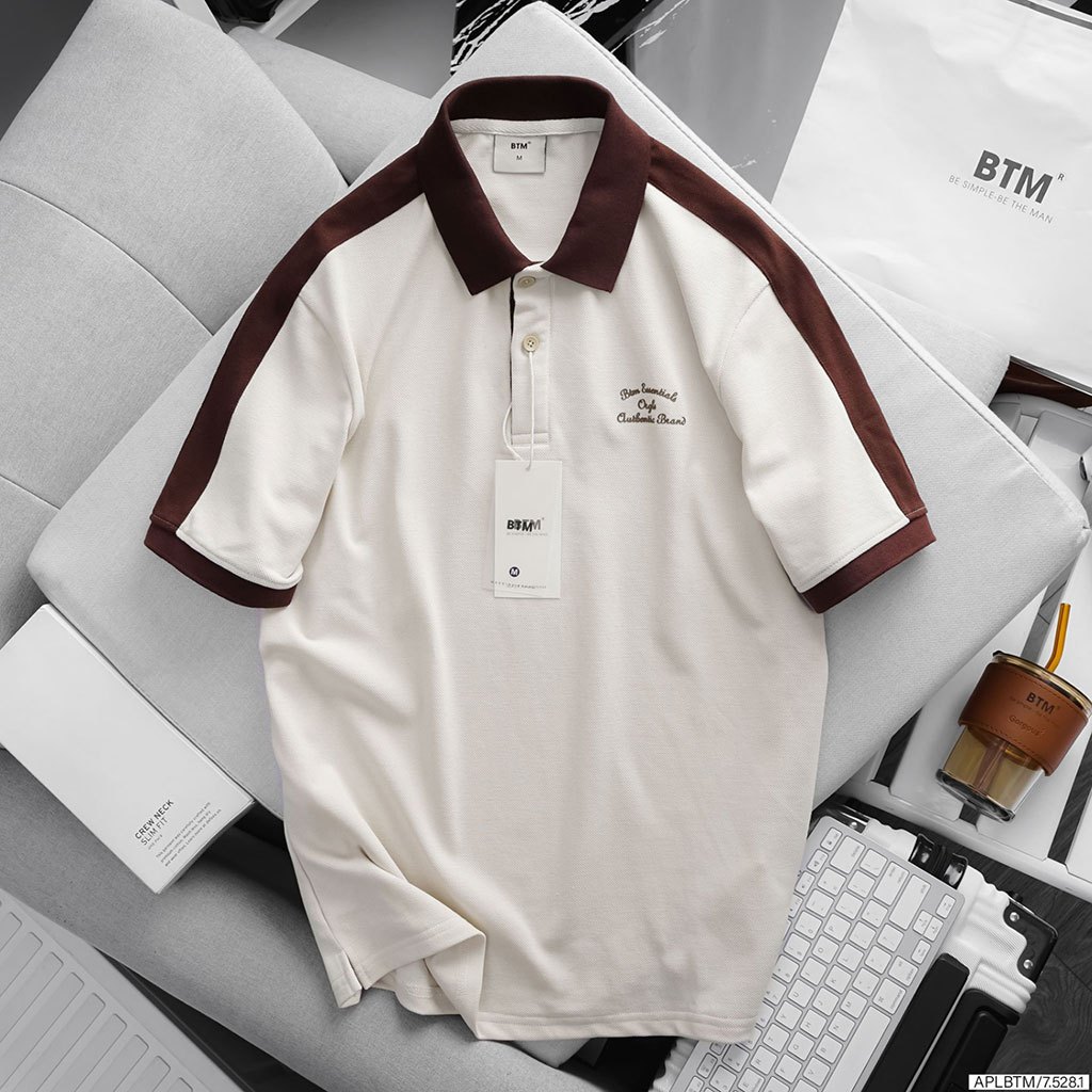 Áo Thun BTM Line Constrast Polo Shirt