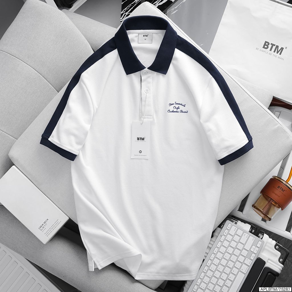 Áo Thun BTM Line Constrast Polo Shirt