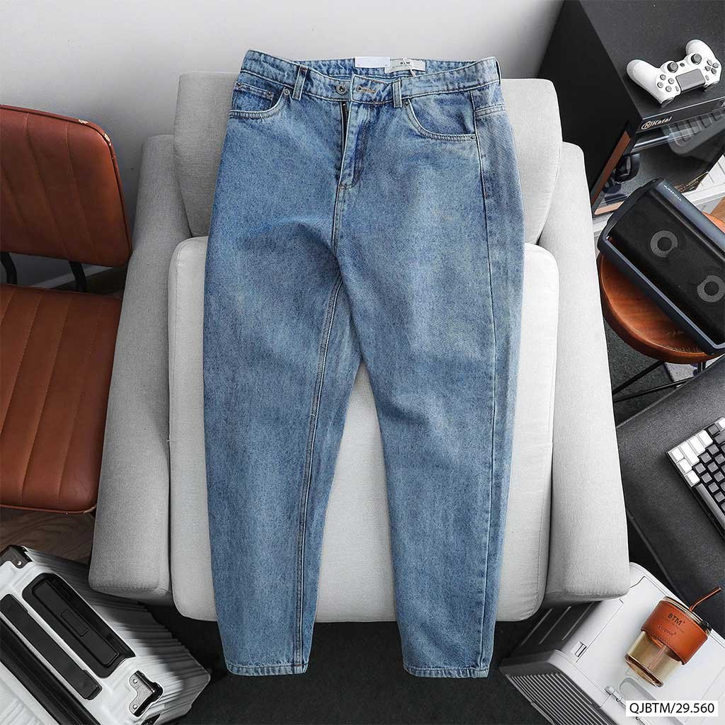 Quần jeans BTM five pocket baggy fit