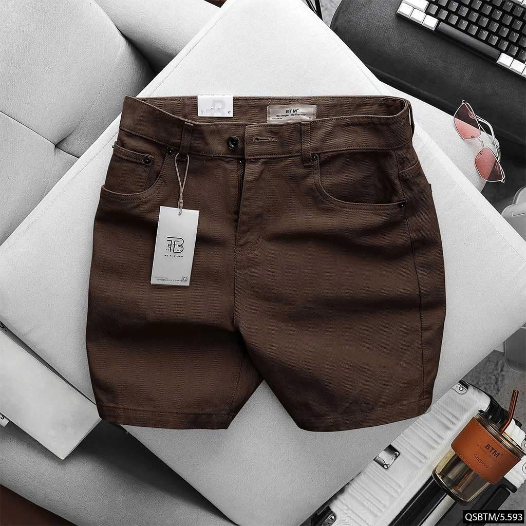 Quần short BTM five pocket denim short