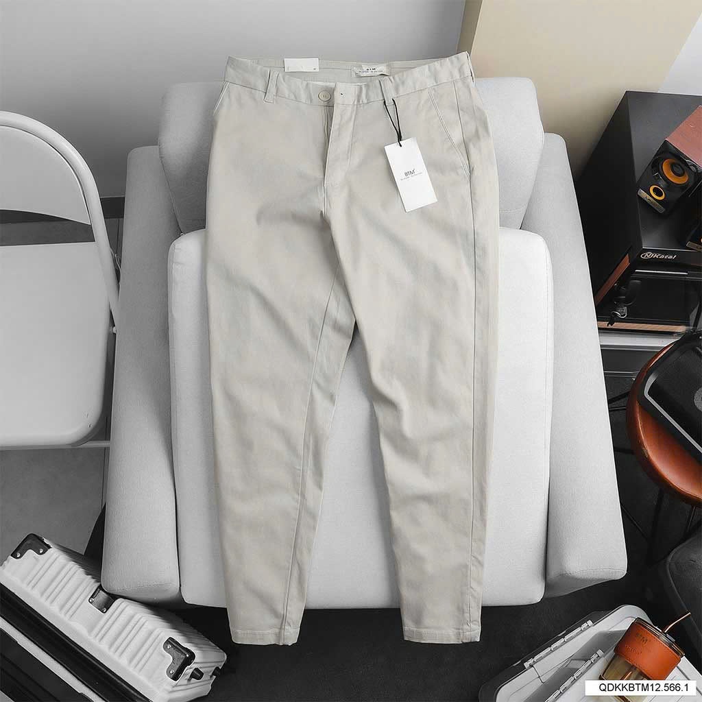 Quần dài kaki BTM Slimfit Basic Kaki Pant