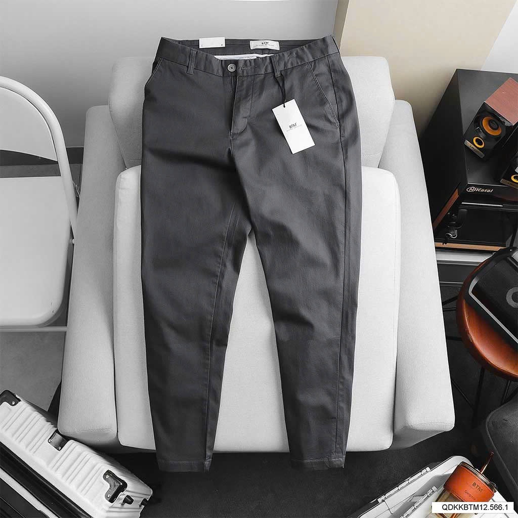 Quần dài kaki BTM Slimfit Basic Kaki Pant