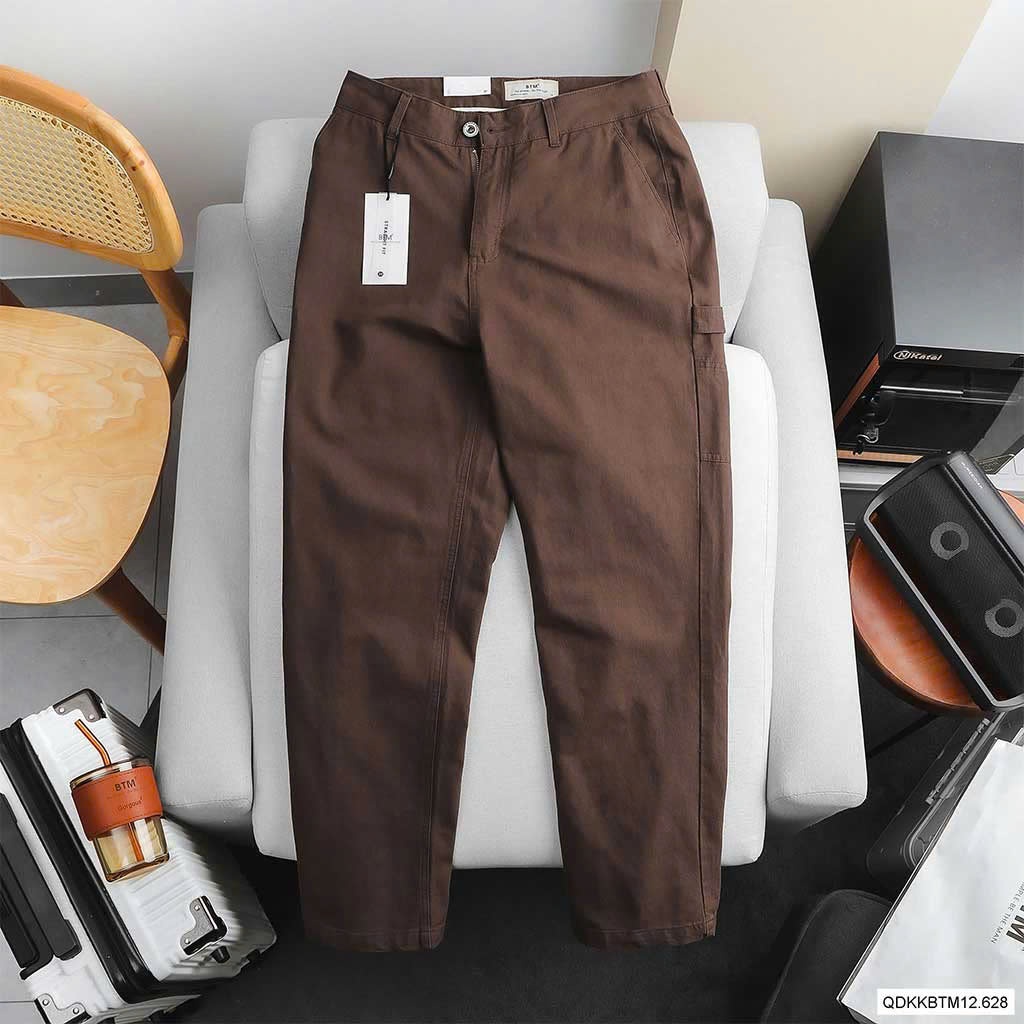 QUẦN DÀI KAKI BTM PIQUE KAKI CARGO STRAIGHT PANT