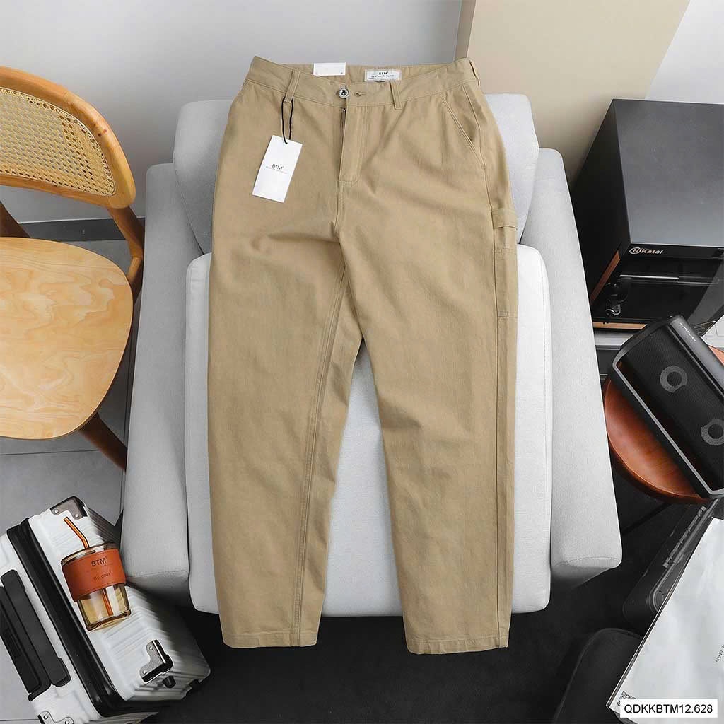 QUẦN DÀI KAKI BTM PIQUE KAKI CARGO STRAIGHT PANT