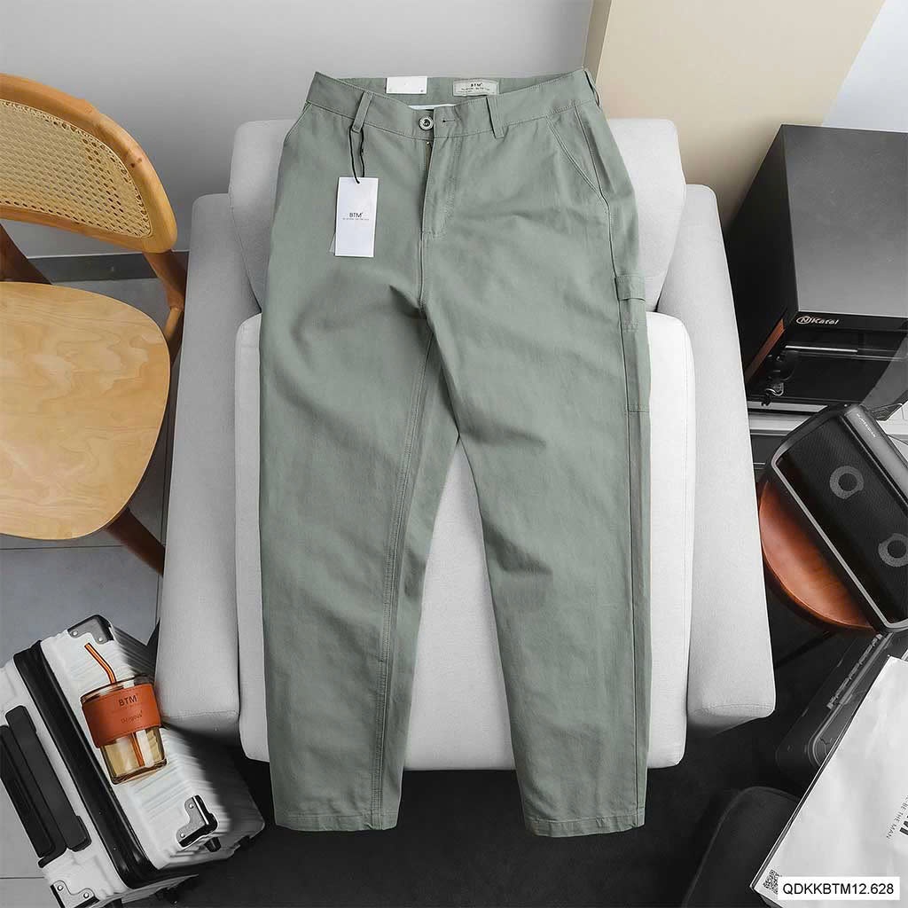 QUẦN DÀI KAKI BTM PIQUE KAKI CARGO STRAIGHT PANT