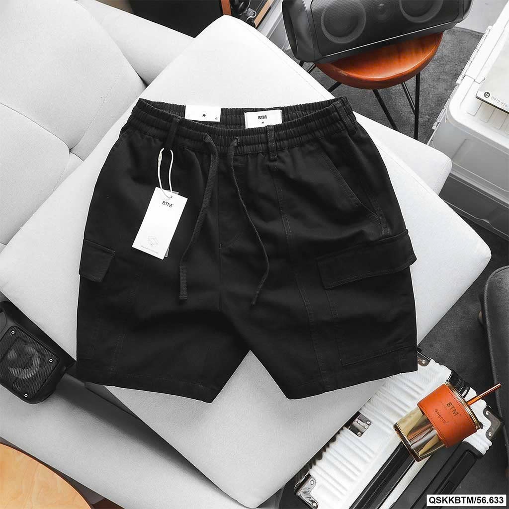 Quần BTM Cargo Kaki Short