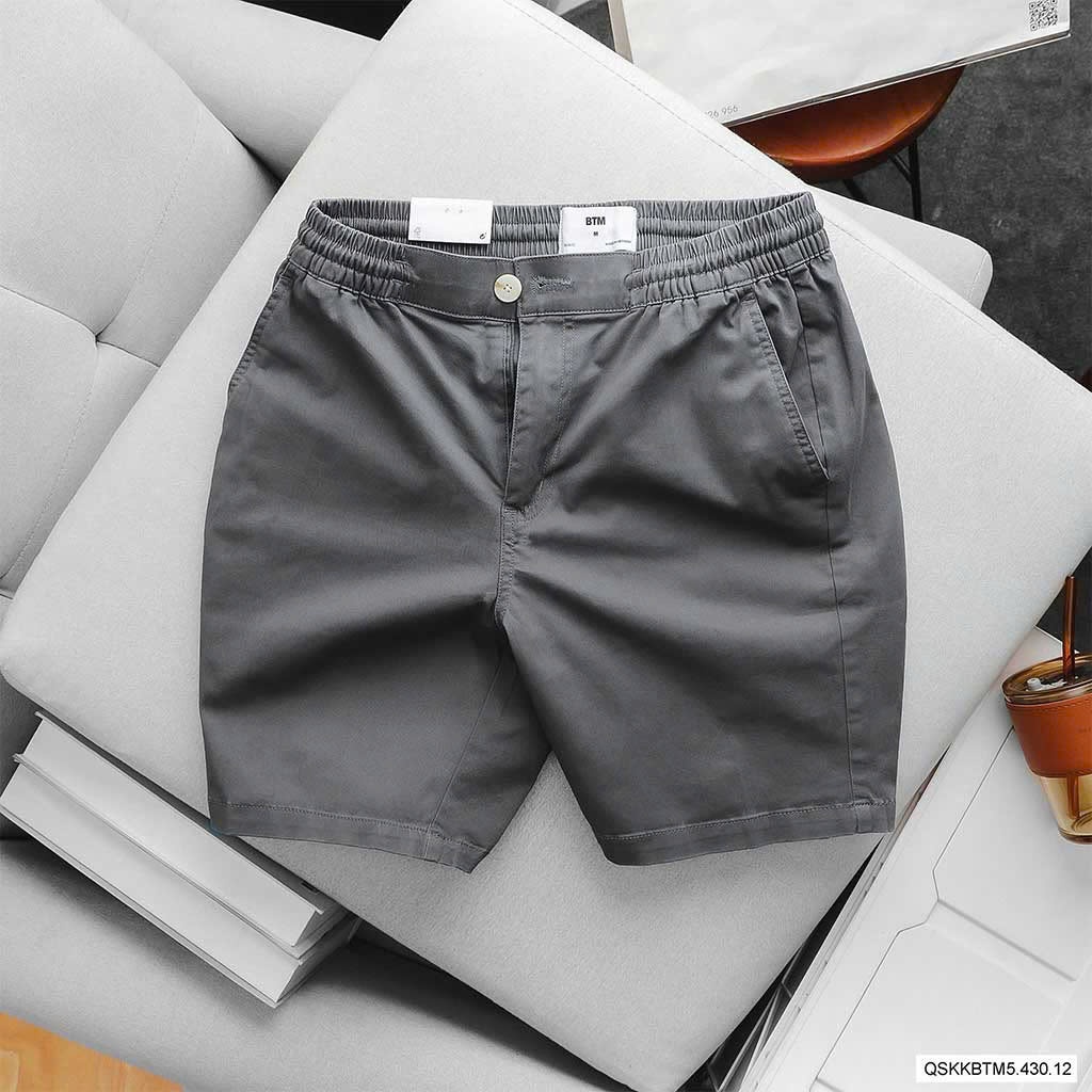 Quần Short BTM Kaki Cotton Classic Short