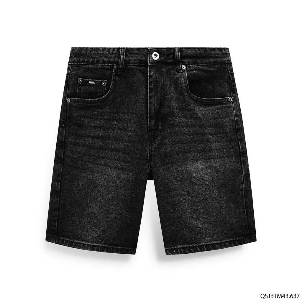 Quần Đùi BTM Basic Denim Cotton Strech Short Slimfit